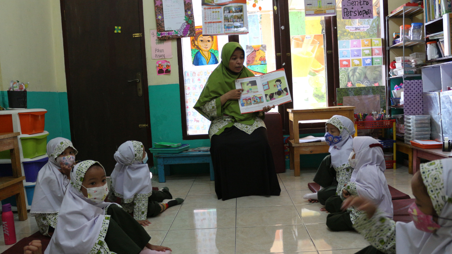Suasana kelas TKIT Ruhama